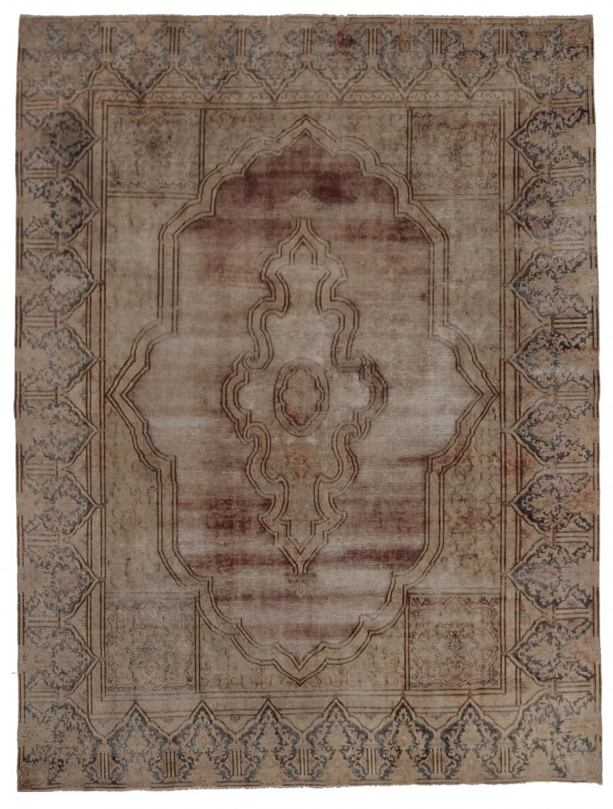 Distressed Persian Rug